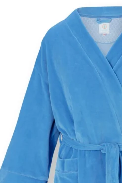 Naomi Kimono Velvet Blau