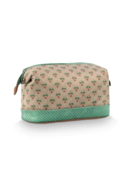 Necessaire Cooper Groß Jaipur Flower Grün