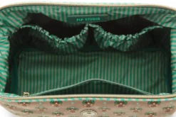 Necessaire Cooper Groß Jaipur Flower Grün