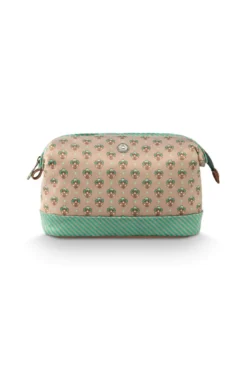 Necessaire Cooper Groß Jaipur Flower Grün
