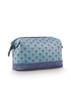 Necessaire Cooper Groß Jaipur Flower Blau