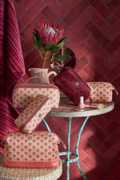 Necessaire Cooper Klein Jaipur Flower Rosa