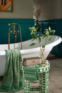 Necessaire Cyrille Klein Jaipur Flower Grün
