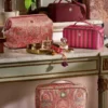 Necessaire Cyrille Mittelgroß Rot