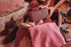 Necessaire Cyrille Mittelgroß Rot