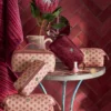 Necessaire Cyrille Mittelgroß Jaipur Flower Rosa