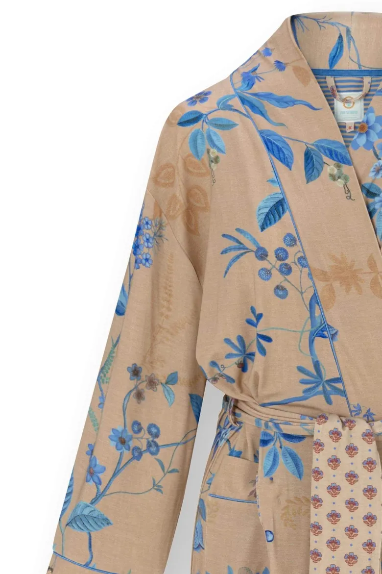 Nisha Kimono Marigold Blau