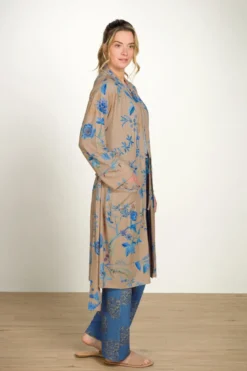 Nisha Kimono Marigold Blau