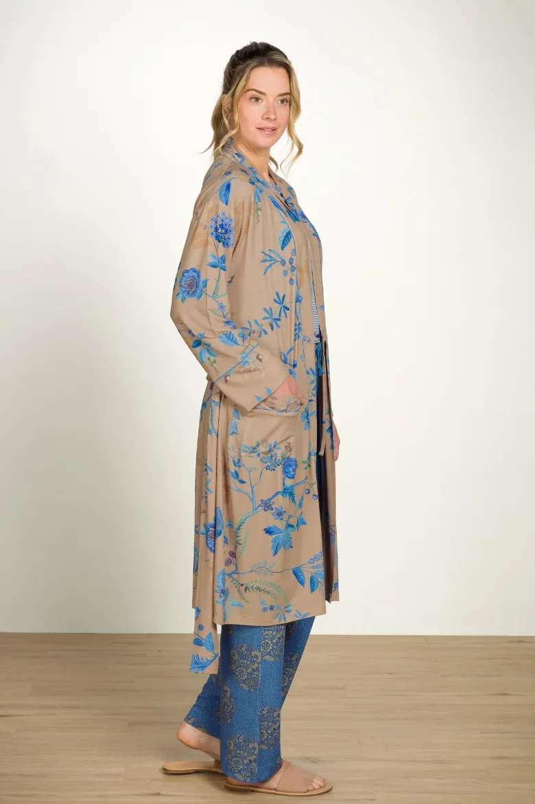 Nisha Kimono Marigold Blau