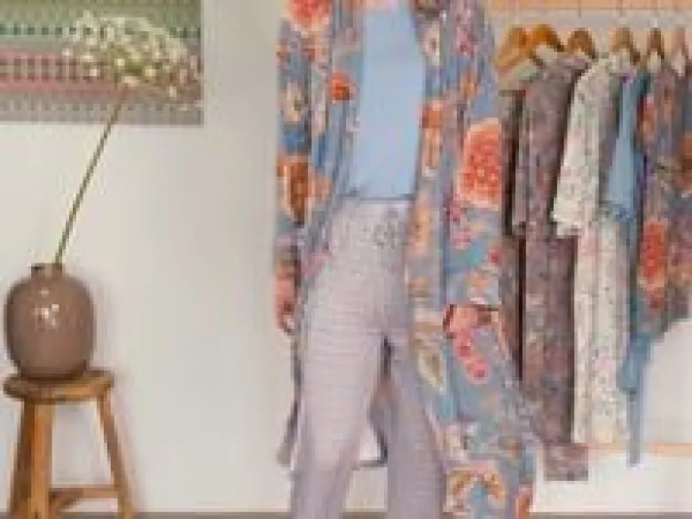 Nisha Kimono Matata Blau