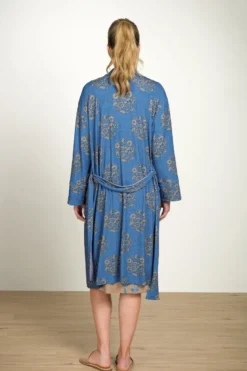 Nisha Kimono Namaste Blau