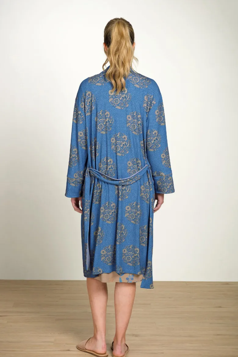 Nisha Kimono Namaste Blau