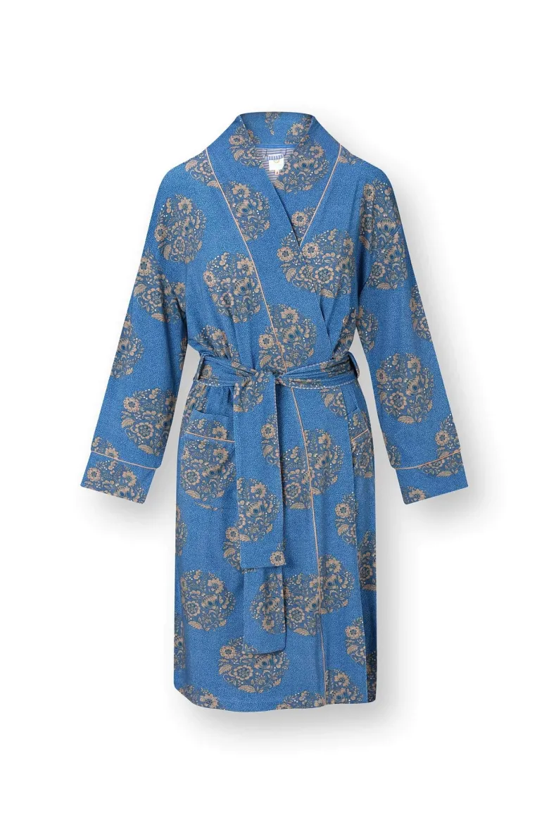 Nisha Kimono Namaste Blau