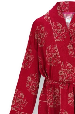 Nisha Kimono Namaste Rot