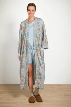 Noa Kimono Jabali Blau
