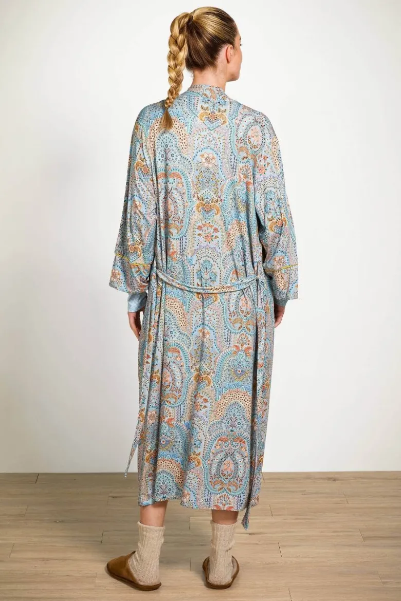 Noa Kimono Jabali Blau