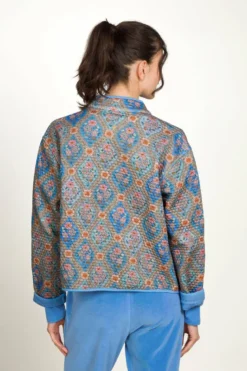 Nova Jacke Ornamento Blau