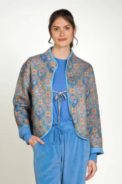 Nova Jacke Ornamento Blau