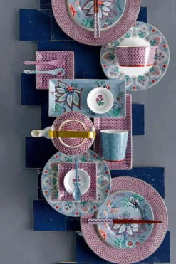 Oriental Flower Festival Set/6 Teelöffel Blau