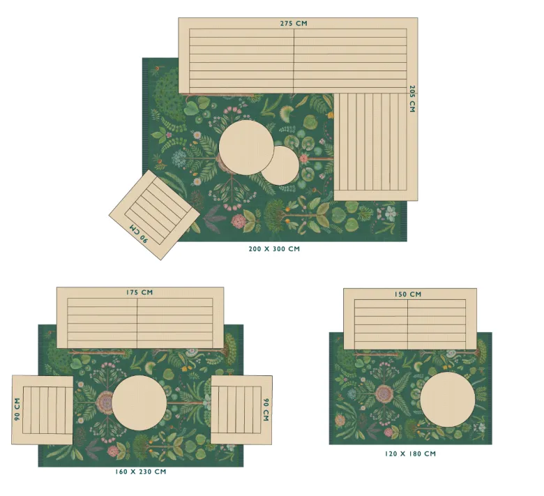 Outdoor Teppich Bamboleo by Pip Petrol