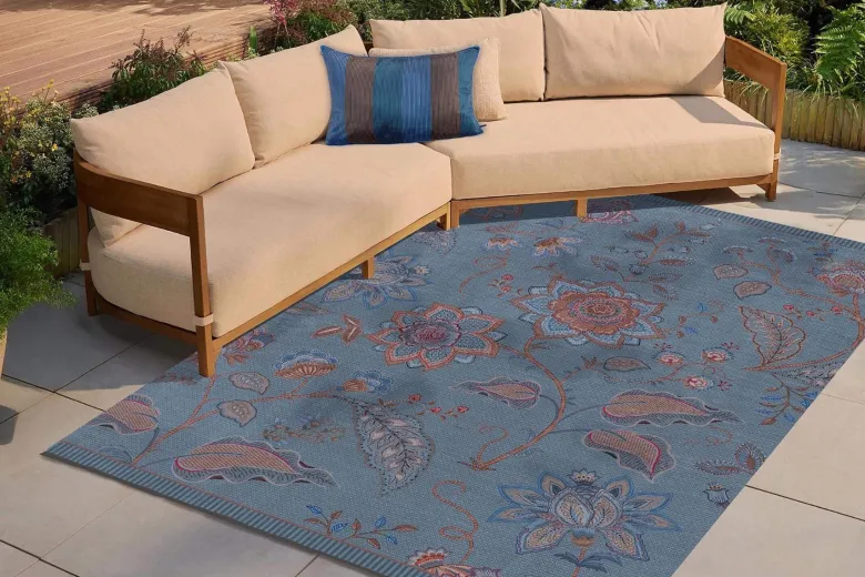Outdoor Teppich Mumbai Night by Pip Blau