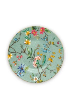 Petit Four Jolie Blumen Blau 12cm