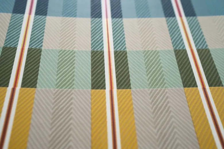 Pip Studio Blurred Lines Vliestapete Beige/Gelb
