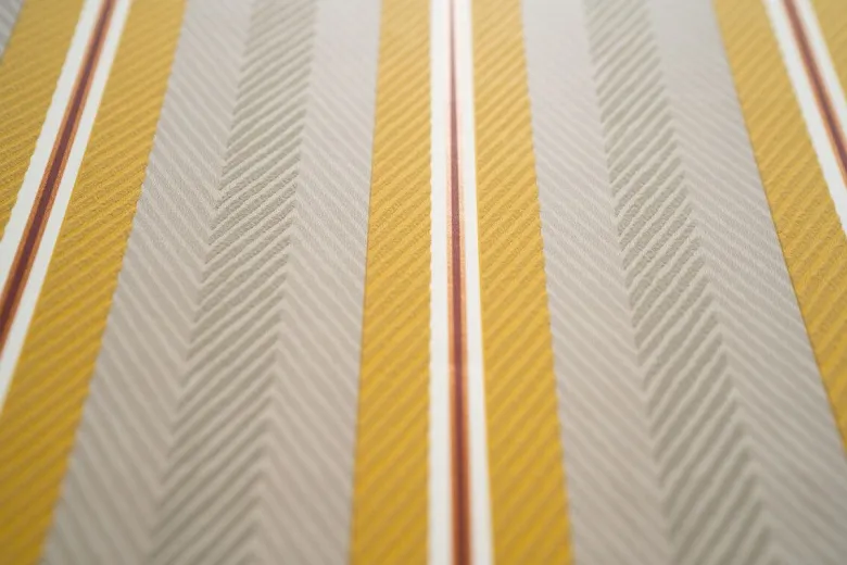Pip Studio Blurred Lines Vliestapete Beige/Gelb