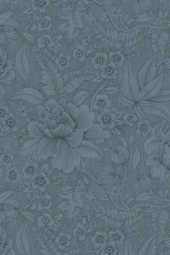Pip Studio Casa dei Fiori Vliestapete Denim Blau
