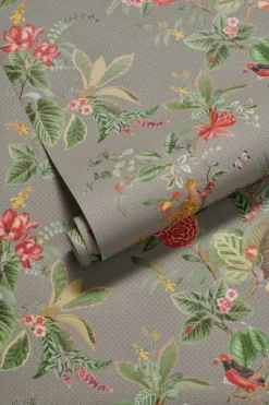 Pip Studio Floris Vliestapete Khaki