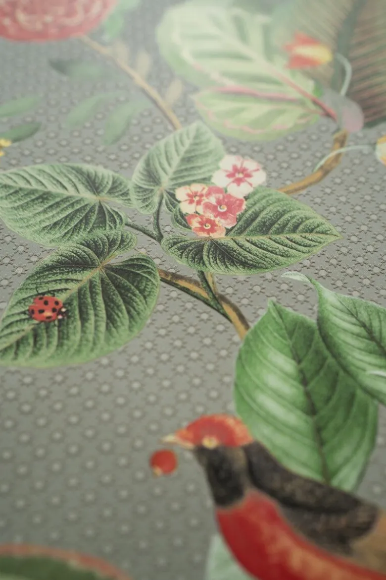 Pip Studio Floris Vliestapete Khaki