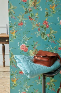 Pip Studio Floris Vliestapete Petrol