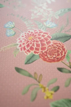 Pip Studio Floris Vliestapete Rosa
