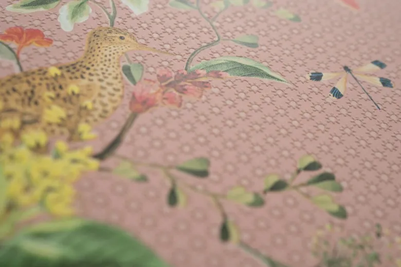 Pip Studio Floris Vliestapete Rosa