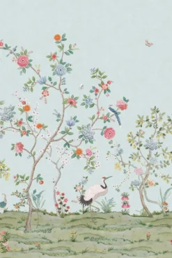 Pip Studio Good Morning Wallpower Hellblau
