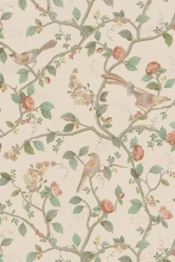 Pip Studio Good Nightingale Vliestapete Gebrochen Weiss