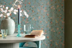 Pip Studio Good Nightingale Vliestapete Petrol
