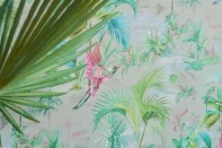 Pip Studio Palm Scene Vliestapete Grau