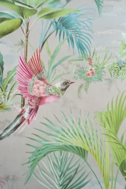 Pip Studio Palm Scene Vliestapete Grau