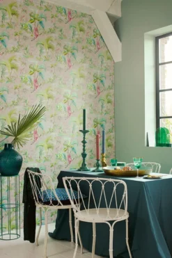 Pip Studio Palm Scene Vliestapete Grau