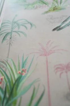 Pip Studio Palm Scene Vliestapete Grau