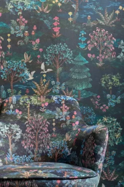 Pip Studio Pip Garden Infinito Wallpower Dunkelblau