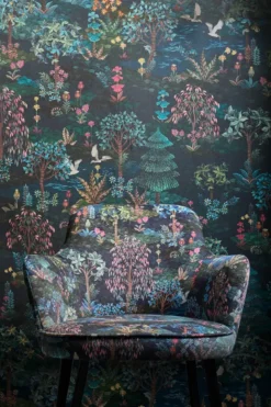 Pip Studio Pip Garden Infinito Wallpower Dunkelblau