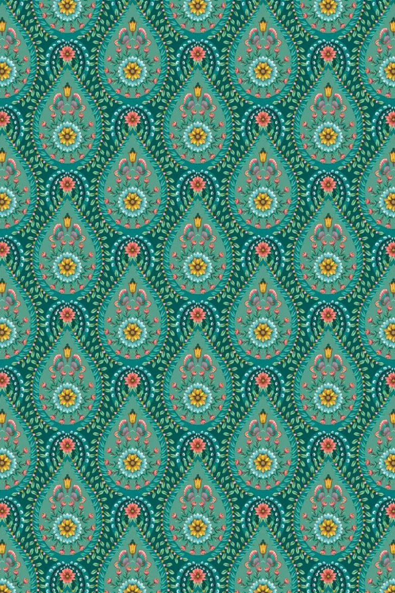 Pip Studio Raindrops Vliestapete Grün