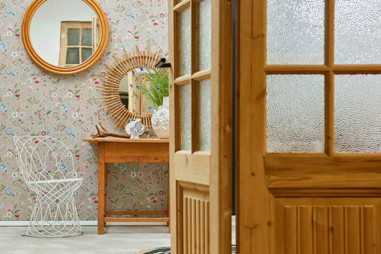 Pip Studio Spring to Life Vliestapete Khaki
