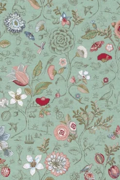 Pip Studio Spring to Life Vliestapete Grün
