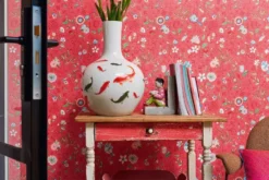 Pip Studio Spring to Life Vliestapete Rot/Rosa
