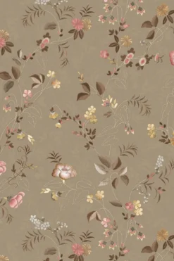 Pip Studio Tokyo Blossom Vliestapete Khaki
