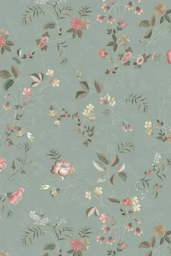 Pip Studio Tokyo Blossom Vliestapete Jade Grün