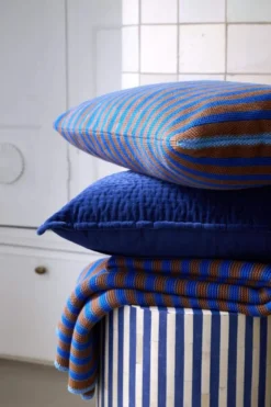 Plaid Bonsoir Stripe Blau